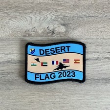 Patch Armée de l'air - Desert Flag 2023 - EC 1/7 Provence - Rafale