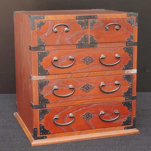 Mini coffre japonais tansu - coffre,