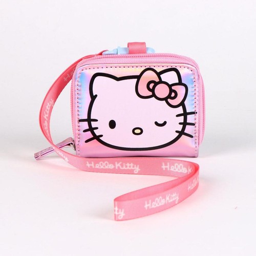 Portefeuille rose hello kitty - portefeuille,