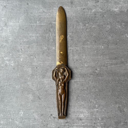 Coupe papier bronze art - coupe-papier, en