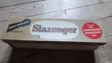 Ancienne boite de 4 balles de tennis Slazenger 1959