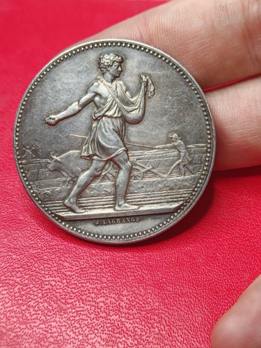 Superbe médaille argent - argent, le