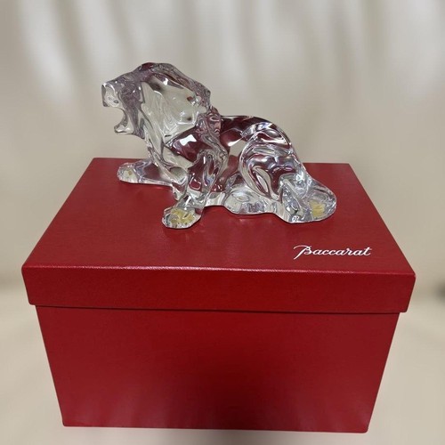 Figurine lion cristal de - lion, en