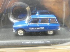 CITROEN AMI 8 BREAK 1970 GENDARMERIE N°15  1/43éme IXO Neuf Boite