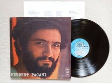 LP 33T HERBERT PAGANI "Herbert Pagani" 2c 072-11757 FRANCE 1971 #1 )