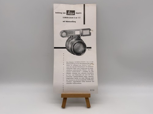 Leica summicron 5cm avec - leica, 1:2
