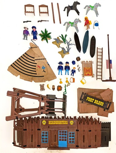 Playmobil fort bravo - playmobil, vintage