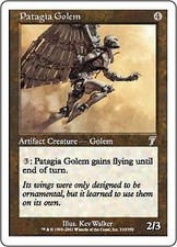 Magic MTG - Golem à patagia - 7ème Edition - MINT/NMINT - FR - FOIL