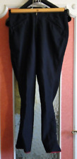 PANTALON CULOTTE CHEVAL EQUITATION STRECH NOIR FEMME T42 VINTAGE