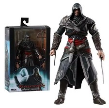 🥷 FIGURINE NECA EZIO ASSASIN’S CREED 17 CM PVC AVEC BOÎTE IDÉAL COMME CADEAU