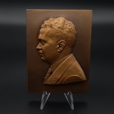 Plaquette bronze france - bronze,
