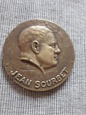 Medaille Presse Papier Bronze Max Le Verrier  Jean Sourbet