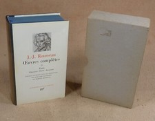 LA PLEIADE : J.J. ROUSSEAU -