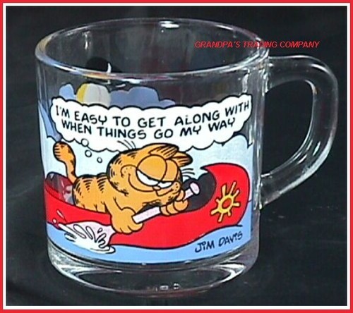 Mcdonald garfield odie - mcdonald's, canoe