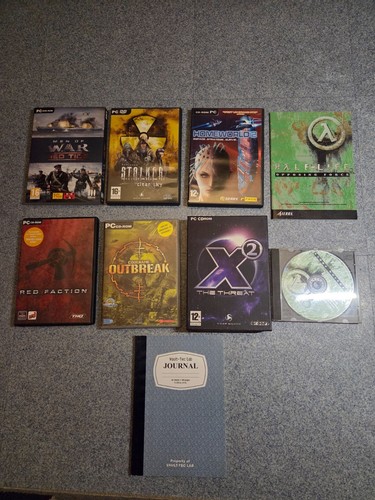 Vend lots jeux cd rom - lots, pc
