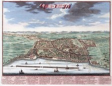 Reproduction plan ancien de Banten 1725