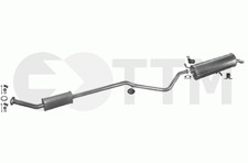 PEUGEOT 307 BERLINE 3/5 PORTES 1.6 2001-2005 Ligne D'échappement Silencieux