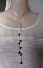 Sautoir Grappe Perles de Tahiti 