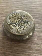 ancien poudrier boite art