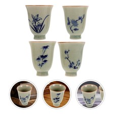  4 Pcs Tasses À Expresso Thé