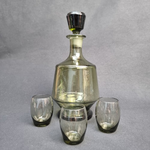 Service liqueur verre fumé - liqueur,