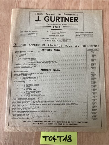 Gurtner carburateur bougie - gurtner,
