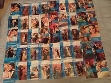 LOT 45 ANCIENS LIVRES POCHE ROMANS SENTIMENTAUX COLLECTION HARLEQUIN AZUR