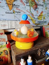 Jeu Toupie vintage Poule Ferme