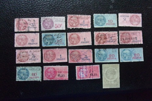 France lot timbres - lot,
