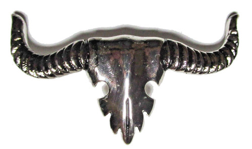 Badge broche crane buffle