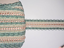 12 MÈTRES DE GALON ANCIEN PASSEMENTERIE DE LYON-VINTAGE FRENCH TRIM-N°CY8