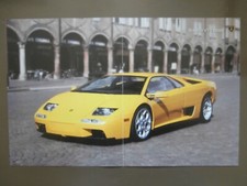 POSTER LAMBORGHINI DIABLO VT - 2000 -  44 x 28 cm