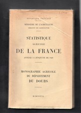 Statistique Agricole de la