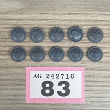 X 10 Nain Boucliers Warhammer