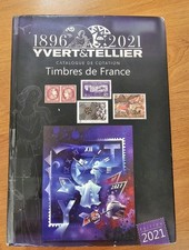 FRANCE TIMBRE CATALOGUE YVERT ET TELLIER ANNÉE 2021 