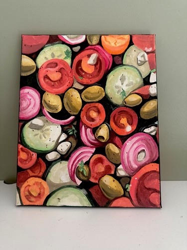 Tableau original salade - «,