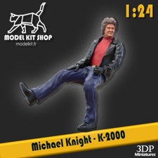1:24 - Figurine Michael knight