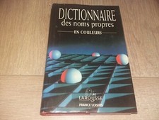 Dictionnaire des noms communs