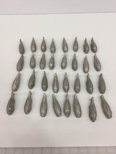 Vintage antique lead fish - vintage, 32