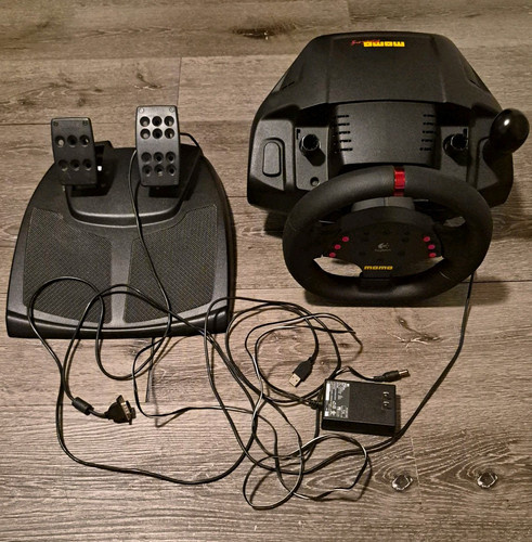 Logitech momo racing wheel - logitech,