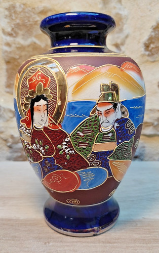 Vase vintage satsuma - vase,