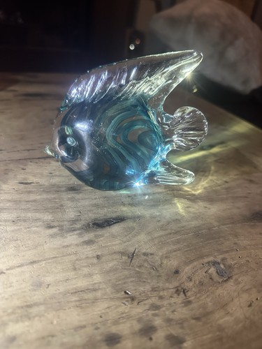 Poisson décoratif verre - en,