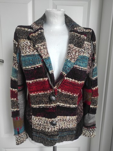 Veste courte patchwork