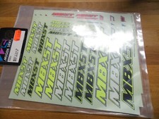 MUGEN E0023 Decals ( 3 sheet ) MBX5T