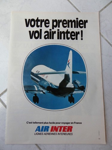 Air inter aviation 1973 - air,