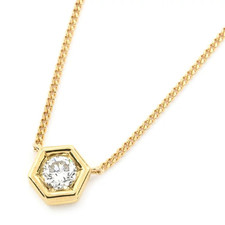 Collier pendentif jaune - collier,