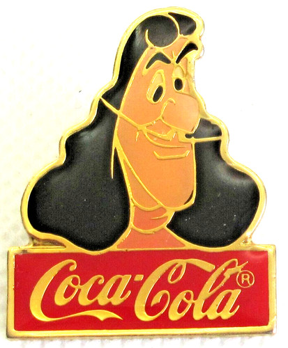 Pin capitain hook - pin's, coca