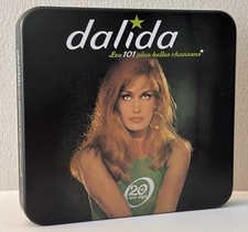 coffret métal 5 cd dalida les 101 titres plus belles chansons 20 ans déjà 2007