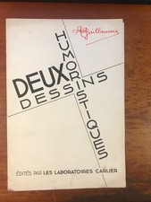 DEUX FOIS DEUX DESSINS HUMORISTIQUES - BRIVOT Arsène  et Albert GUILLAUME 1950