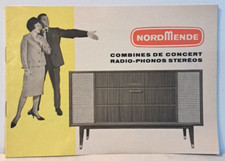 Nordmende radio phonos steréo